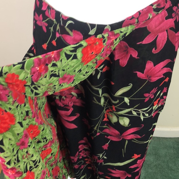 Style & Co Collection Vintage Reversible Midi Skirt Faux Wrap - Picture 2 of 7